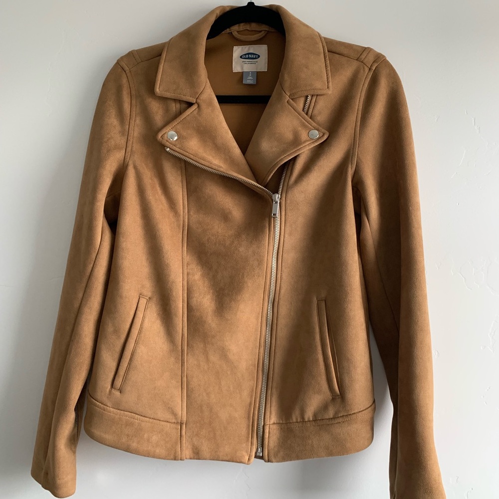 Camel Moto jacket women